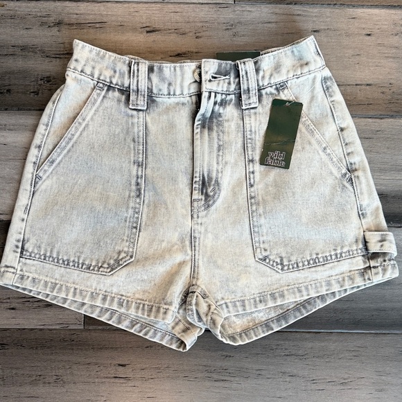 wild fable Pants - NWT Wild Fable Women's Light Gray High Waist Shorts